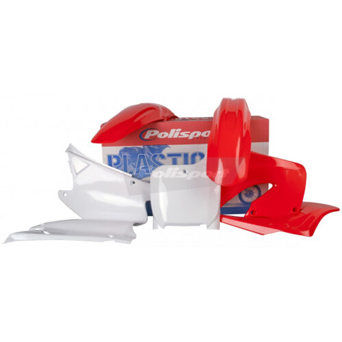 PLASTIC BODY KIT RED Honda CR125R CR250R 00-01