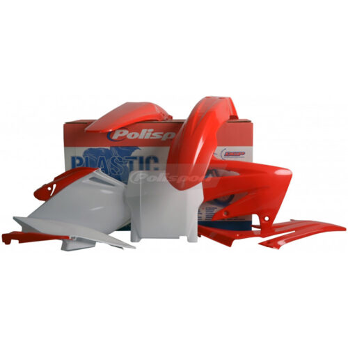PLASTIC BODY KIT RED Honda CRF250R 2006-2007