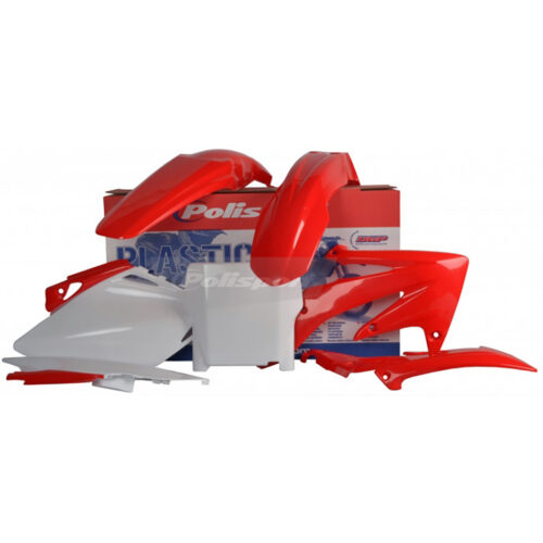 PLASTIC BODY KIT RED Honda CRF450R 2007-2007