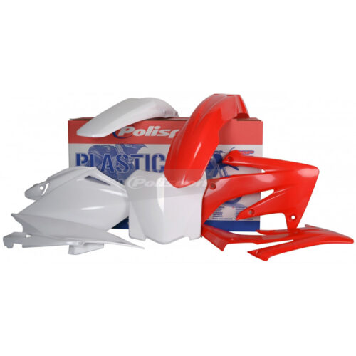 PLASTIC BODY KIT RED Honda CRF250R 09