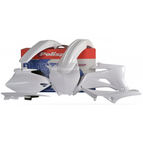 PLASTIC BODY KIT WHITE Yamaha YZ250F 2006-2009 Yamaha YZ450F 2006-2009