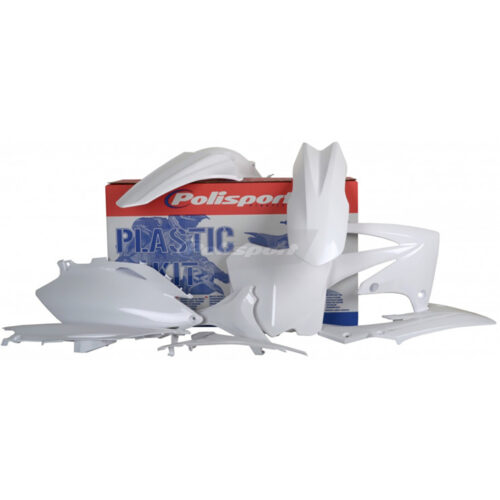 PLASTIC BODY KIT WHITE Honda CRF450R CRF250R 09-10