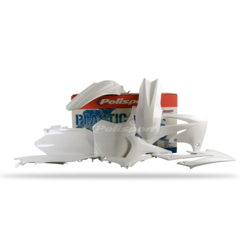 PLASTIC BODY KIT WHITE Honda CRF450R CRF250R 11-13