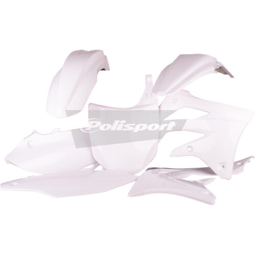 PLASTIC BODY KIT WHITE Kawasaki KX450F 12