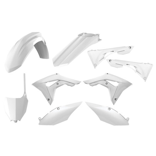 PLASTIC BODY KIT WHITE Honda CRF450R 2017-2020 Honda CRF250R 2018-2021