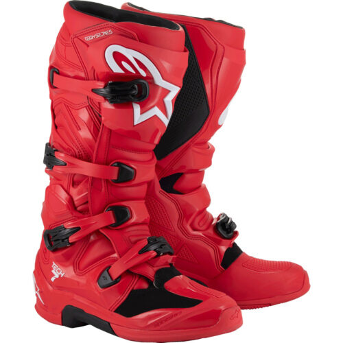 New Model TECH 7 BOOTS BRIGHT RED