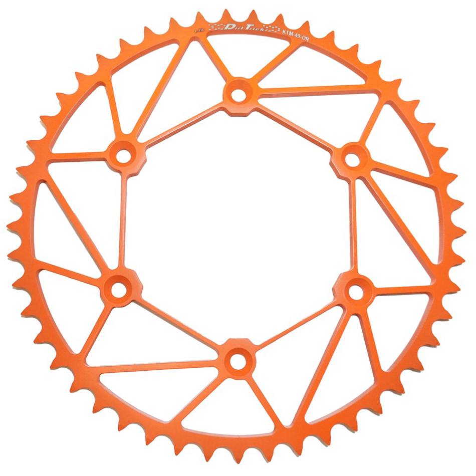 REAR SPROCKET CHROMOLY 46T-520 INFERNO KTM/HUS/GAS