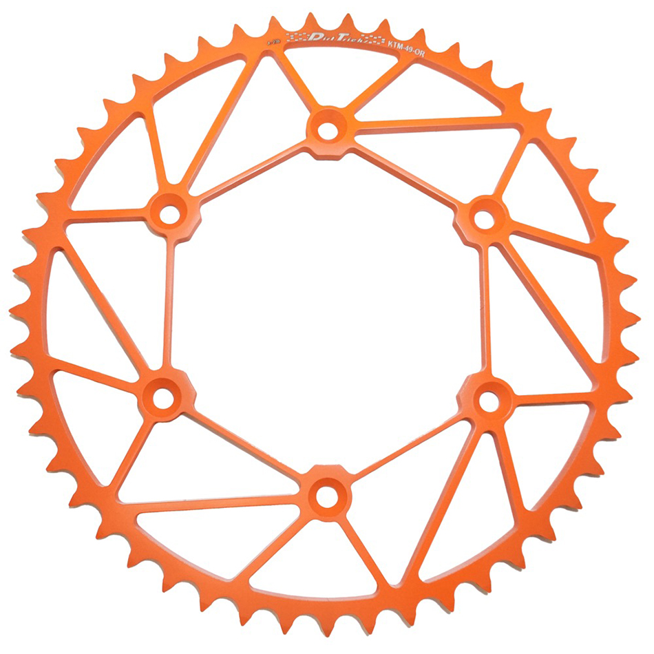 REAR SPROCKET CHROMOLY STL/ZIR 51T-520 INFERNO KTM