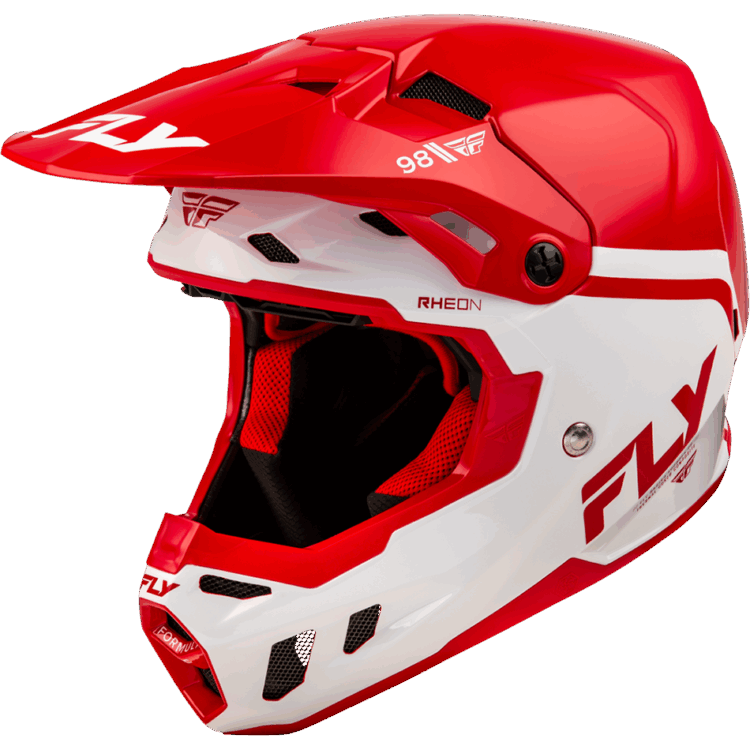 FORMULA CC OBJECTIVE HELMET RED/WHITE