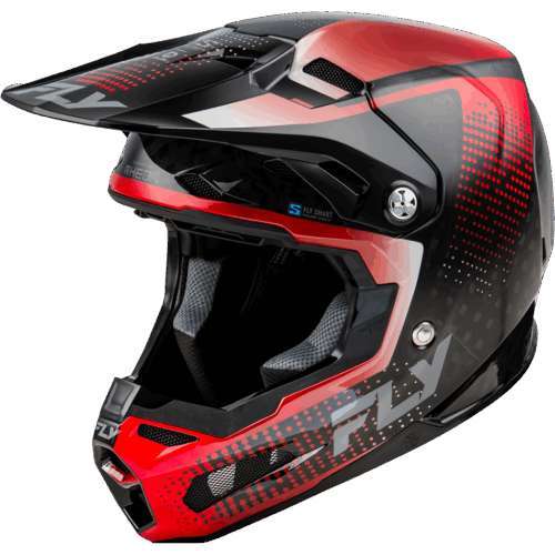 FORMULA S CARBON PROTOCOL HELMET BLACK CARBON/RED