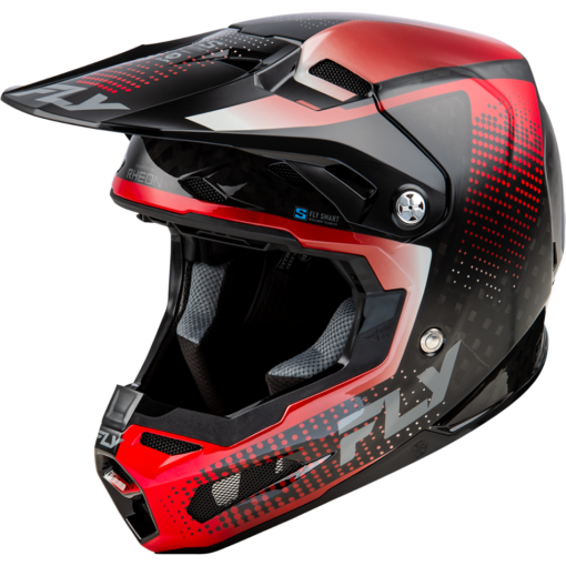 FORMULA S CARBON PROTOCOL HELMET BLACK CARBON/RED