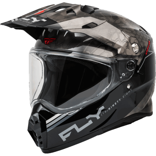 TREKKER KRYPTEK CONCEAL HELMET BLACK/GREY/WHITE