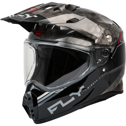 TREKKER KRYPTEK CONCEAL HELMET BLACK/GREY/WHITE