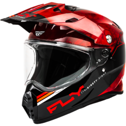TREKKER KRYPTEK CONCEAL HELMET RED/BLACK