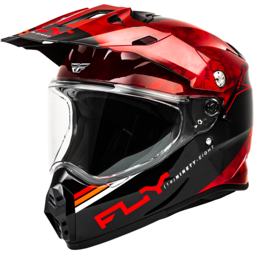 TREKKER KRYPTEK CONCEAL HELMET RED/BLACK