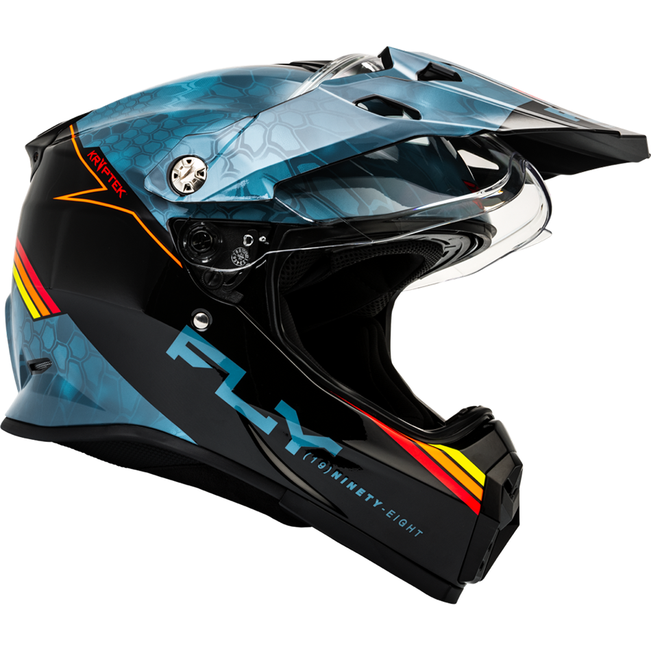 TREKKER KRYPTEK CONCEAL HELMET SLATE/BLACK/RED - Image 2