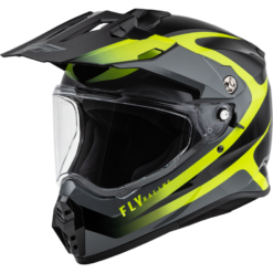 TREKKER PULSE HELMET BLACK/HI-VIS