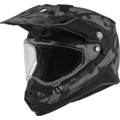 TREKKER PULSE HELMET MATTE GREY/BLACK CAMO