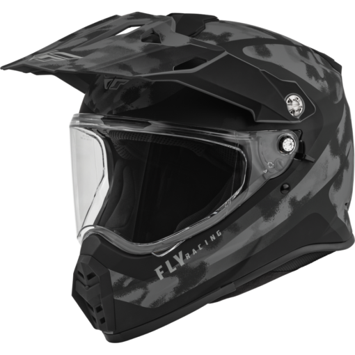 TREKKER PULSE HELMET MATTE GREY/BLACK CAMO