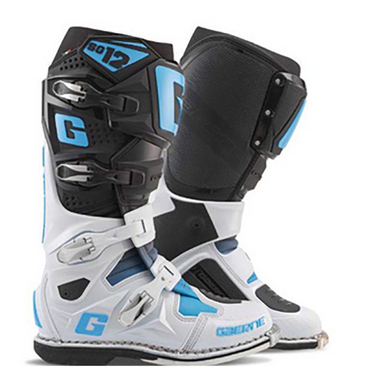 SG12 LE BOOTS BLK/WHT/CAROLINA BLUE - Image 2