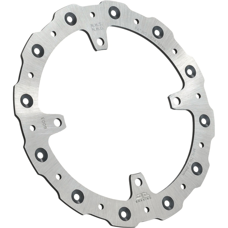 FRONT BRAKE ROTOR SS SELF CLEANING KTM/HUS KTM Husqvarna 85 SXS TC 85 (17/14) 85 SX (17/14) 85 SX (19/16) 105 SX 2003-2015