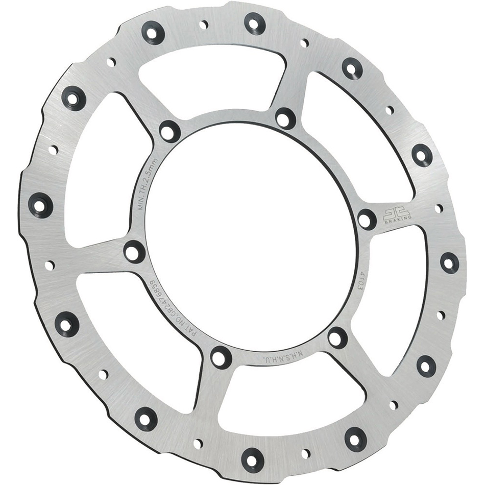 FRONT BRAKE ROTOR SS SELF CLEANING Yamaha YZ250X YZ125 YZ250 YZ250F YZ450F 2005-2016