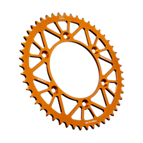 REAR RACELITE SPROCKET ALUM 50T-520 ORG HUS/HUSQ/KTM KTM 150 XC-W 350 EXC-F 500 XCF-W 350 XCF-W 350 XC-F 150 XC 350 SX-F 250 SX 250 SX-F 250 XC 360 Exc 360 Sx 250 XC-W 300 SX 440 Exc 440 Sx 250 XCF-W 500 SX 500 EXC-F 300 XC 300 XC-W 400 XC-W 4-Stroke 450 E