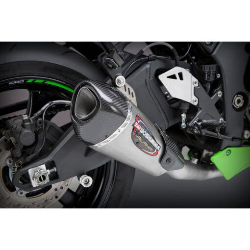EXHAUST RACE ALPHA-T 3QTR SLIP-ON SS-SS-CF Kawasaki Ninja ZX-10R 16-16 Kawasaki Ninja ZX-10R 2016
