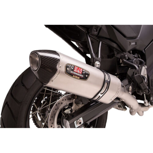EXHAUST RACE R-77 3QTR SLIP-ON SS-SS-CF Suzuki DL650A V-Strom ABS DL650 V-Strom XT DL650 V-Strom 2017-2023