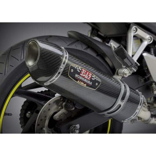 EXHAUST RACE R-77 SLIP-ON SS-CF-CF Honda CBR300R CB300F 2015-2021