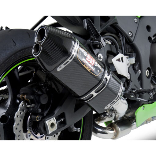 EXHAUST RACE R-77D 3QTR SLIP-ON SS-CF-CF