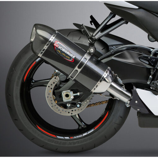 EXHAUST SIGNATURE ALPHA SLIP-ON SS-CF-CF Suzuki GSX-R600 GSX-R750 2011-2023