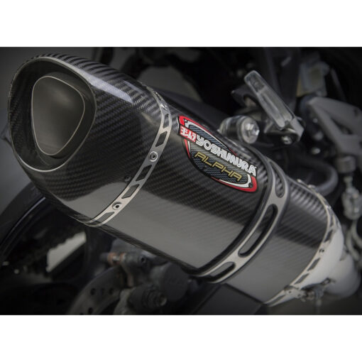 EXHAUST SIGNATURE ALPHA SLIP-ON SS-CF-CF Suzuki GSX-S750 GSX-S750Z 2015-2016