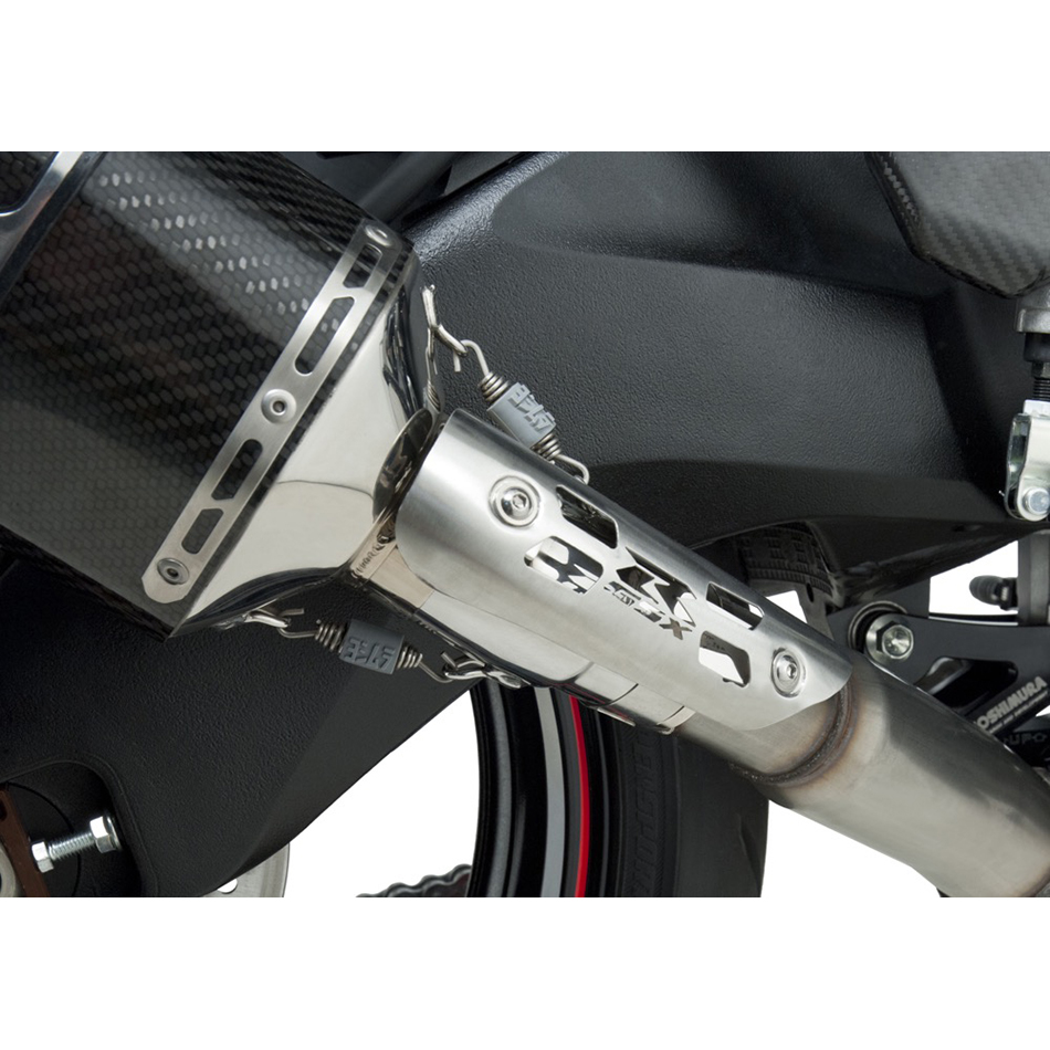 EXHAUST SIGNATURE R-77 SLIP-ON SS-CF-CF