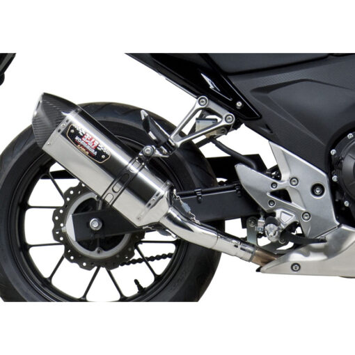EXHAUST SIGNATURE R-77 SLIP-ON SS-SS-CF Honda CB500X CBR500R CB500F 2013-2015