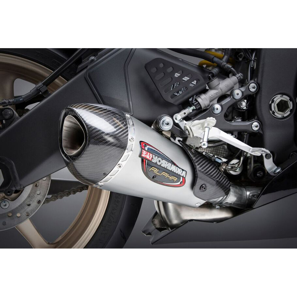 EXHAUST STREET ALPHA-T SLIP-ON SS-SS-CF Yamaha YZF-R6 06-18 Yamaha YZF-R6 06-18 Yamaha YZF-R6 2006-2018
