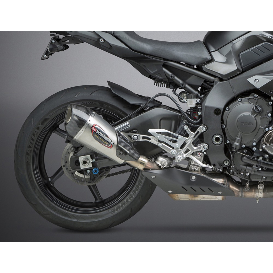 EXHAUST STREET ALPHA-T SLIP-ON SS-SS-CF WORKS Yamaha FZ-10 MT-10 17-21 Yamaha FZ-10 MT-10 2017-2021