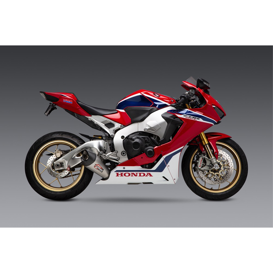 EXHAUST STREET AT2 SLIP-ON SS-SS-CF Honda CBR1000RR CBR1000RR SP CBR1000RRA ABS 2017-2024
