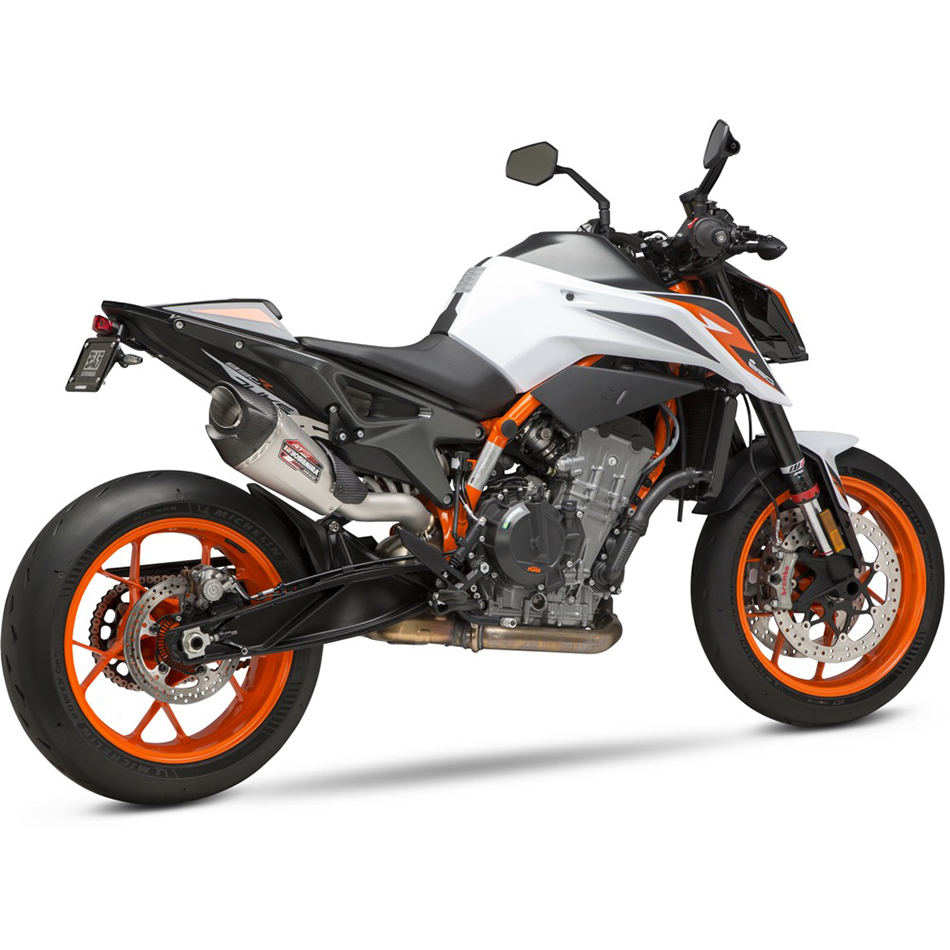 EXHAUST STREET AT2 SLIP-ON SS/SS/CF KTM 890 Duke R 2020-2021