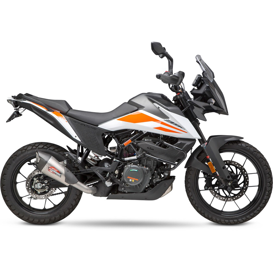 EXHAUST STREET AT2 WORKS SLIP-ON SS-SS-CF KTM 390 Adventure 2020