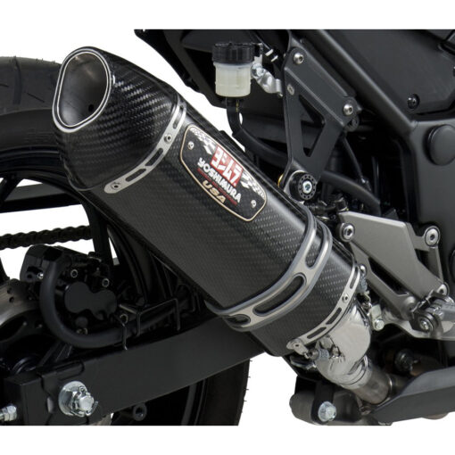 EXHAUST STREET R-77 SLIP-ON SS-CF-CF Kawasaki EX300F Ninja 300 13-17 Kawasaki EX300F Ninja 300 2013-2017