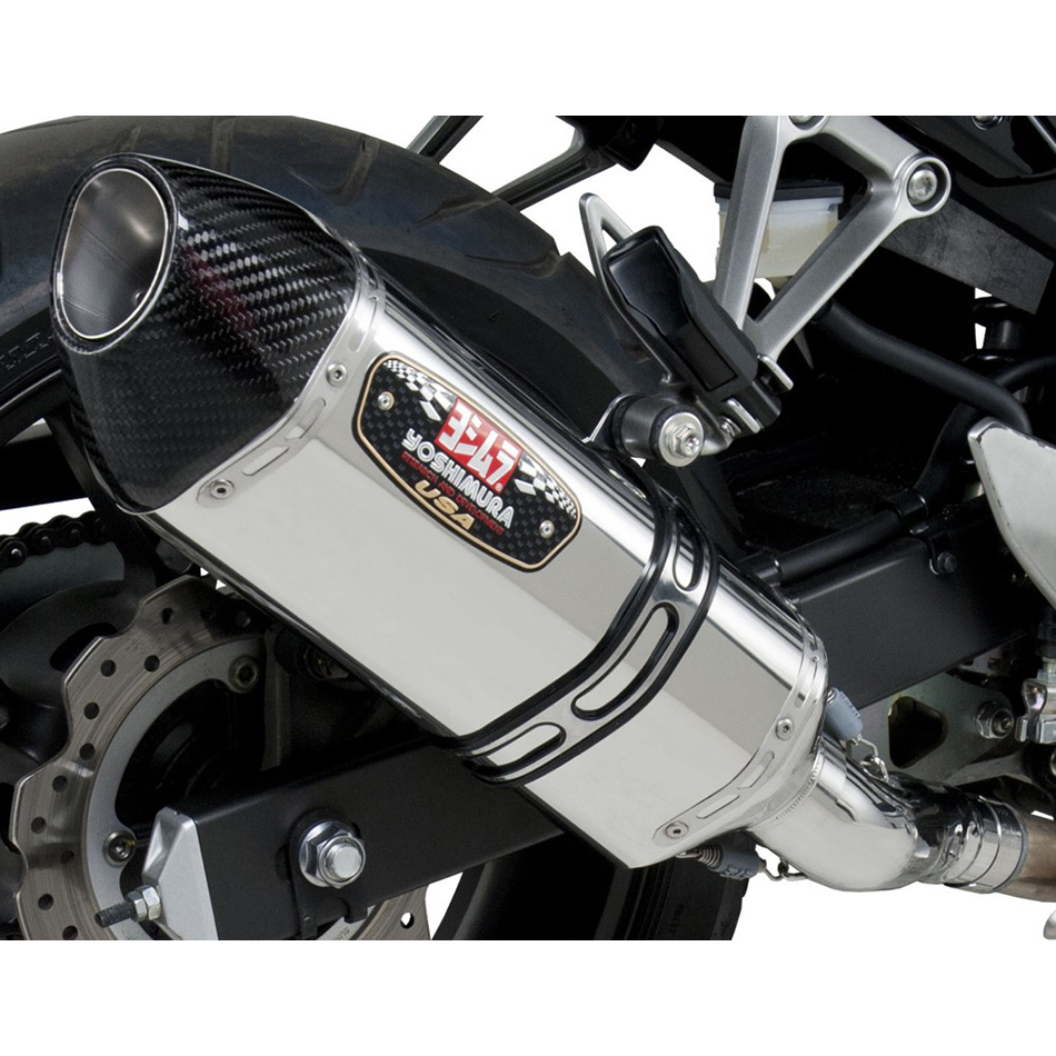 EXHAUST STREET R-77 SLIP-ON SS-SS-CF Honda CBR500R CB500F 2013-2015