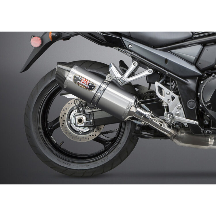 EXHAUST STREET R-77 SLIP-ON SS-SS-CF Suzuki GSX1250FA GSF1250S Bandit GSF1250SA Bandit ABS 2007-2016