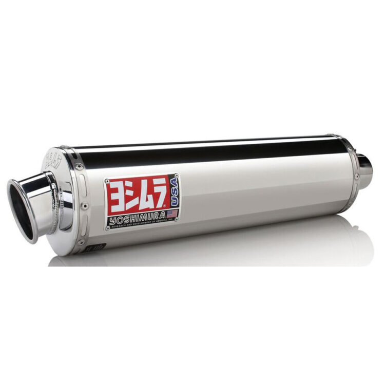 EXHAUST STREET RND BOLT-ON SS-AL