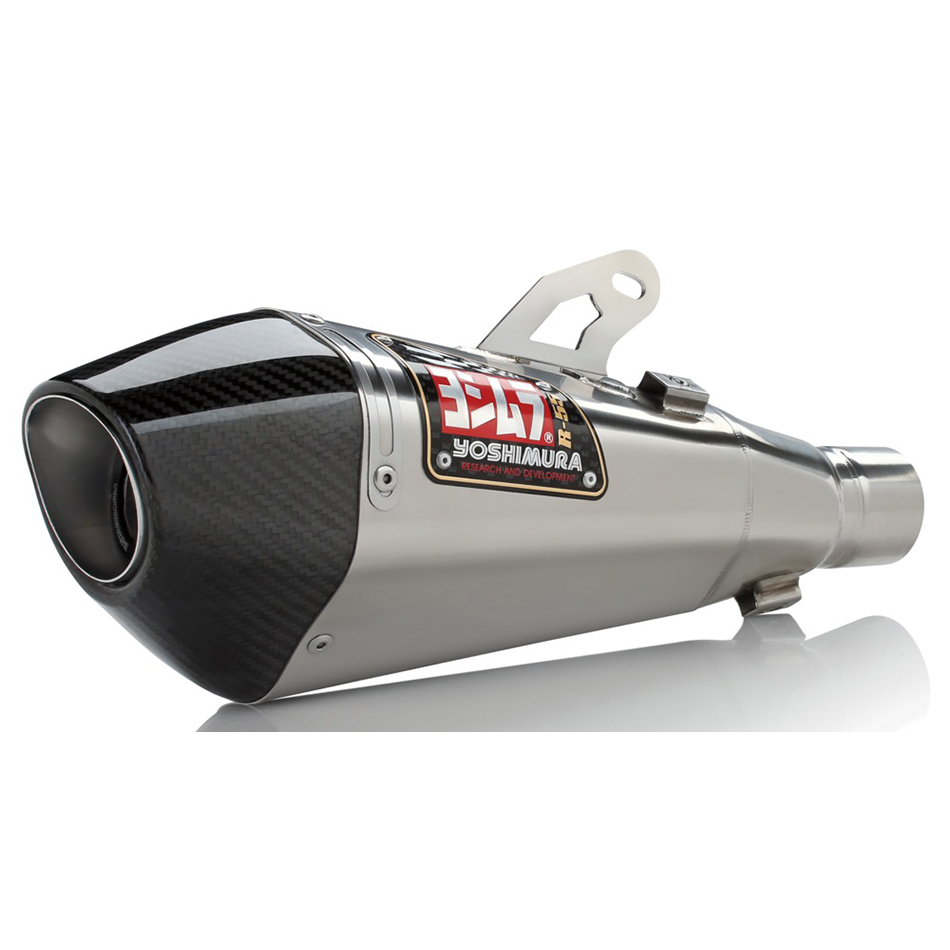 RACE R-55 SLIP-ON EXHAUST SS-SS-CF Suzuki GSX-R600 GSX-R750 2006-2007