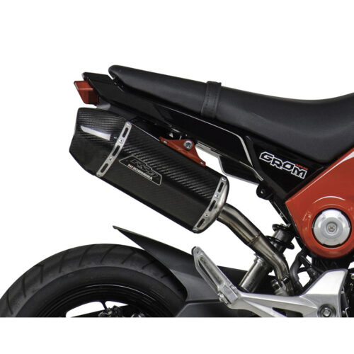RACE RS-9 FULL SYSTEM EXHAUST SS-CF-CF Honda MSX125 Grom 2014-2015