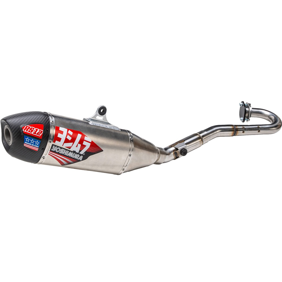 RS12 SIGNATURE SERIES EXHAUST SYSTEM SS-AL-CF Suzuki RM-Z250 2019-2024