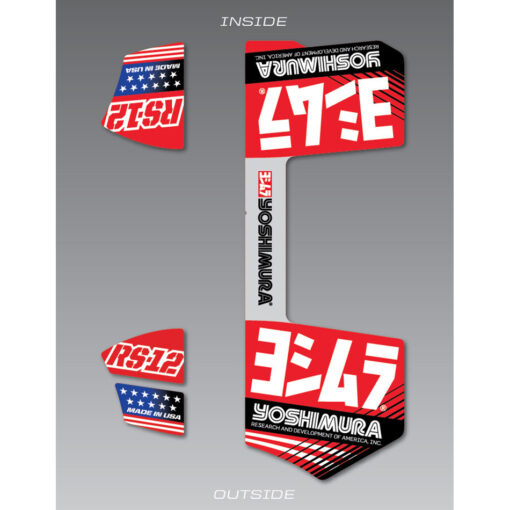 RS-12 MUFFLER DECAL SET