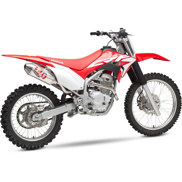 RS-2 HEADER/CANISTER/END CAP EXHAUST SYSTEM SS-AL-CF Honda CRF250F 2019-2020