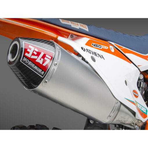 RS-4 HEADER/CANISTER/END CAP EXHAUST SLIP-ON SS-AL-CF